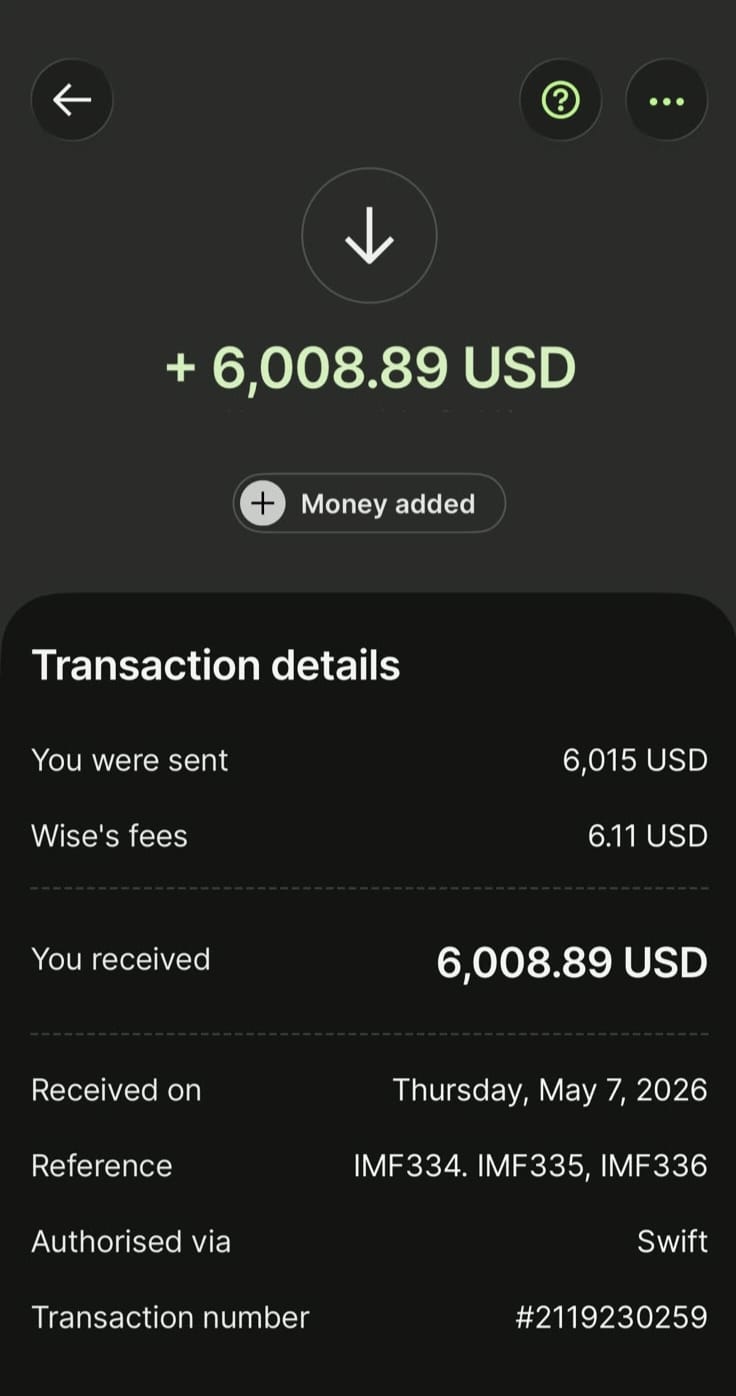 Payment received screenshot 3